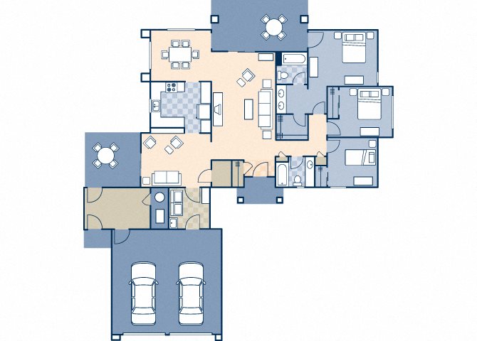 Altimira 3x2 1467 sf